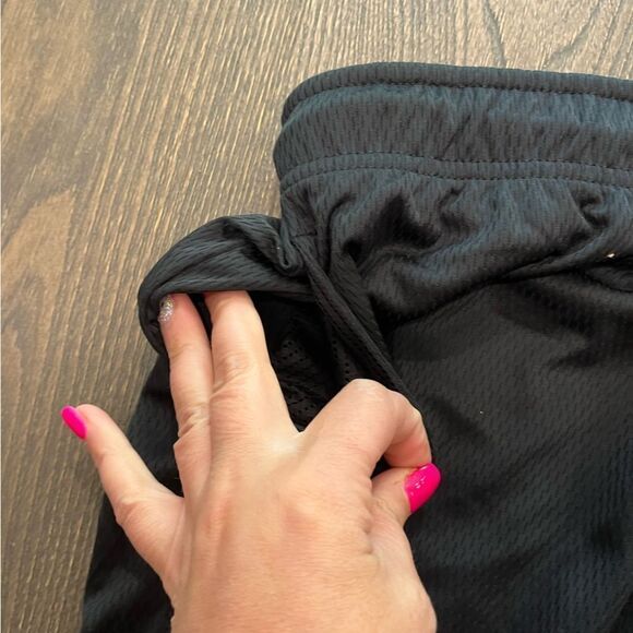 NWT Johnny Bigg Active Textured Knit Shorts Black Size 7X - Picture 3 of 8